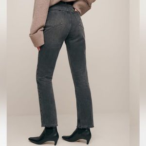 Cynthia High Rise Straight Jeans